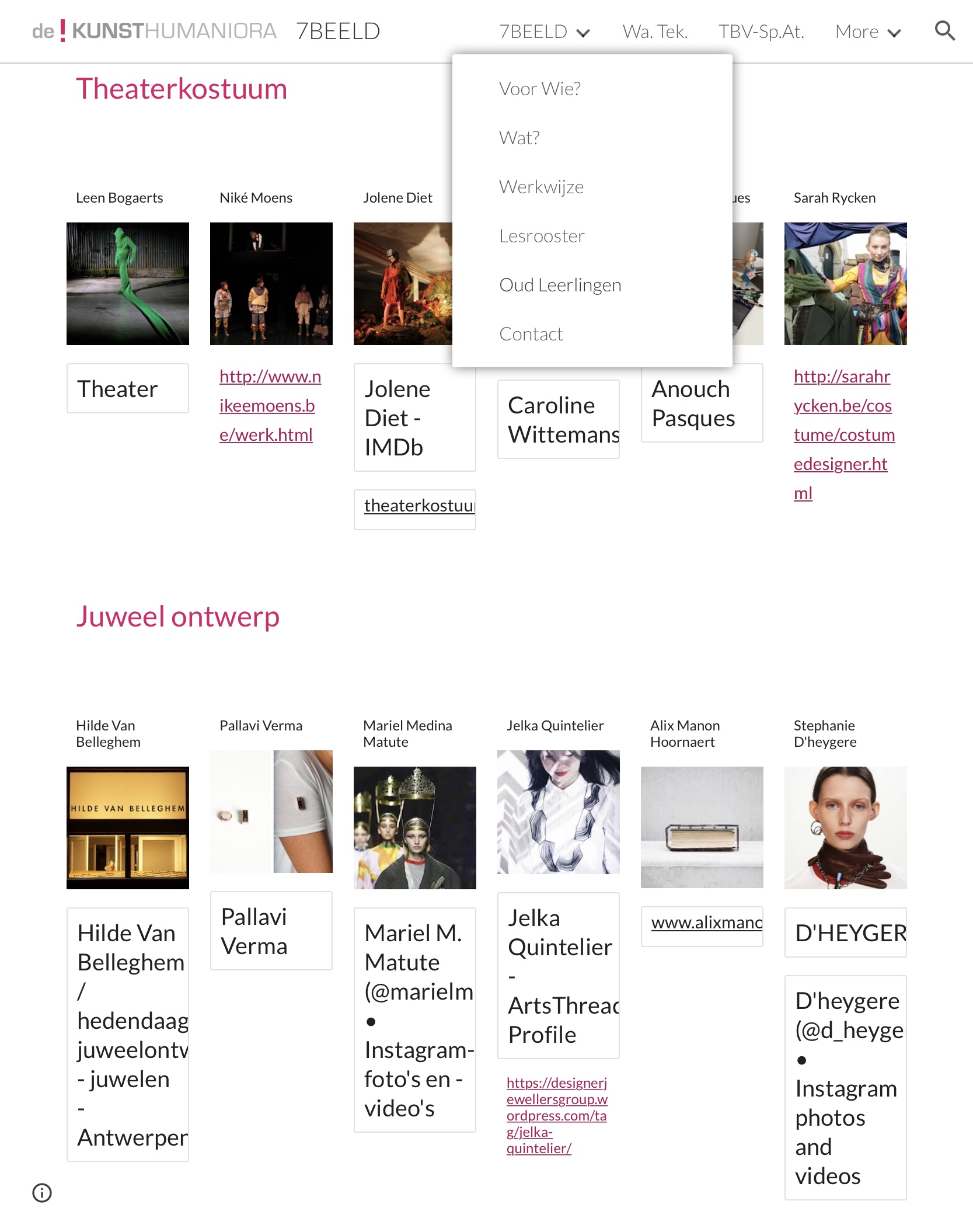 Juweel Ontwerp De! Kunsthumaniora