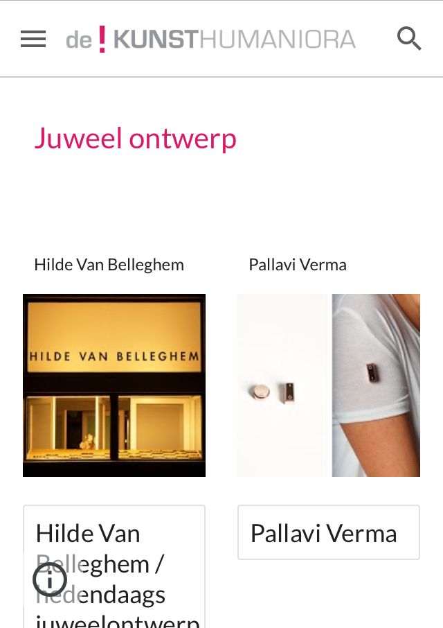 Juweel Ontwerp - De! Kunsthumaniora
